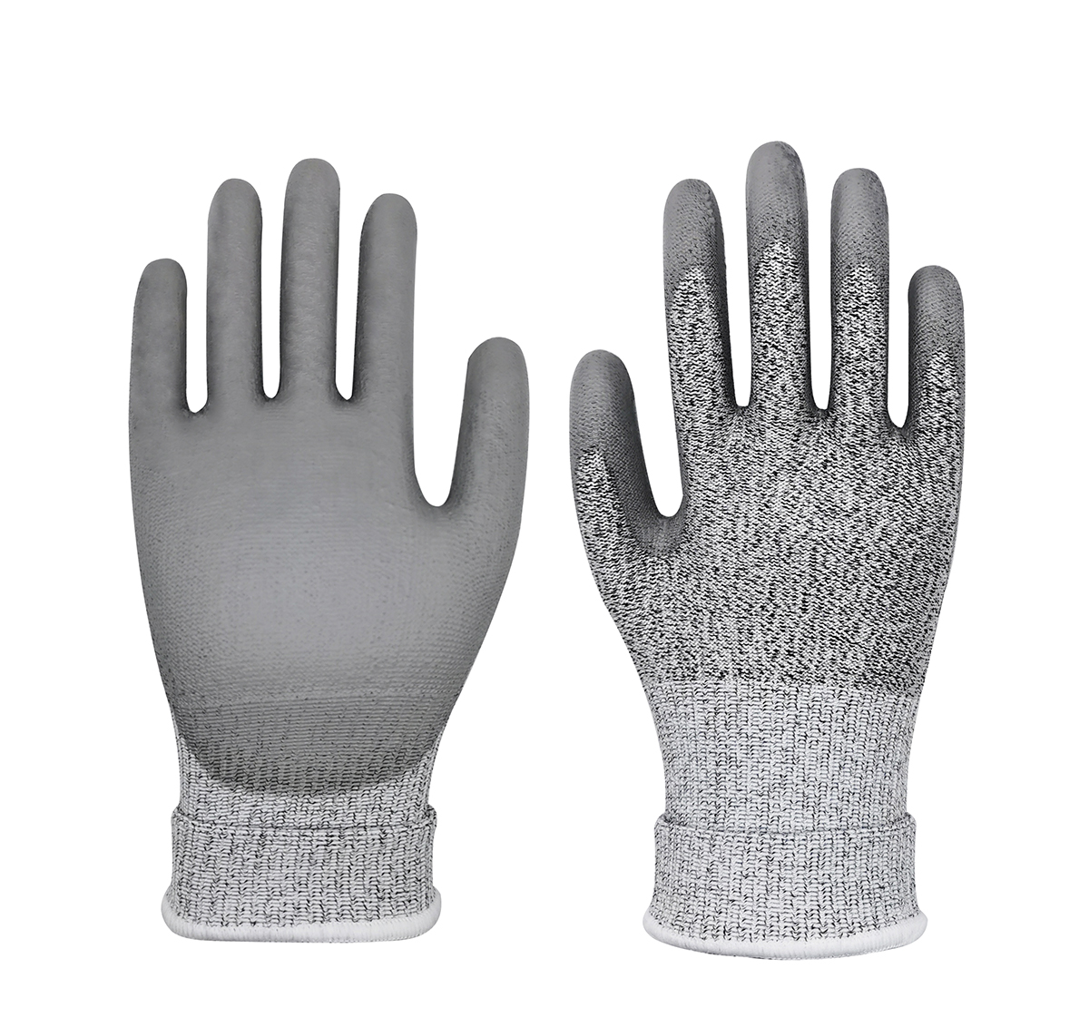HPPE Extended Cut Resistant PU Coated Palm Gloves